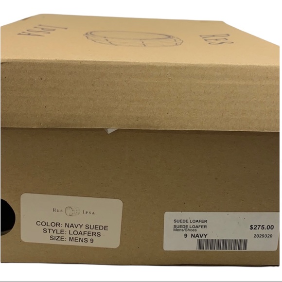Res Ipsa Navy Suede Loafers 👞 NIB - Picture 10 of 10